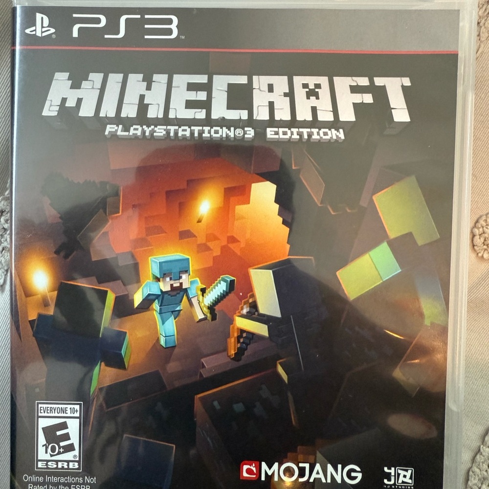 Sony Minecraft PlayStation 3 Edition - Black and Blue